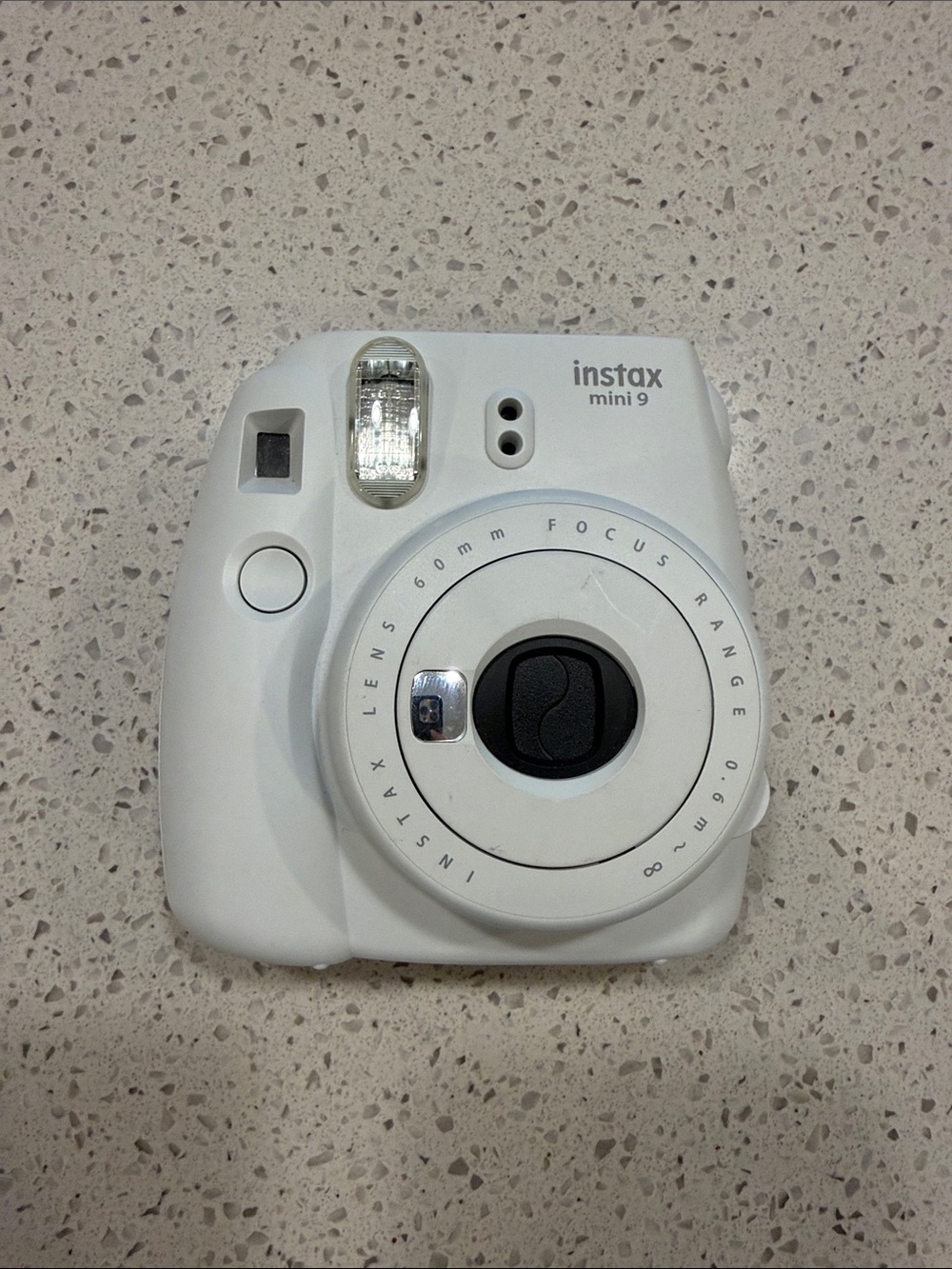 Fujifilm Instax Mini 9 Instant Camera — White Body